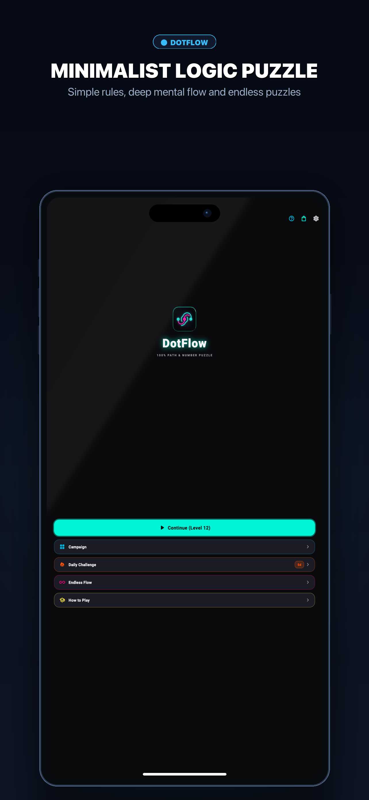 DotFlow Gameplay Screen